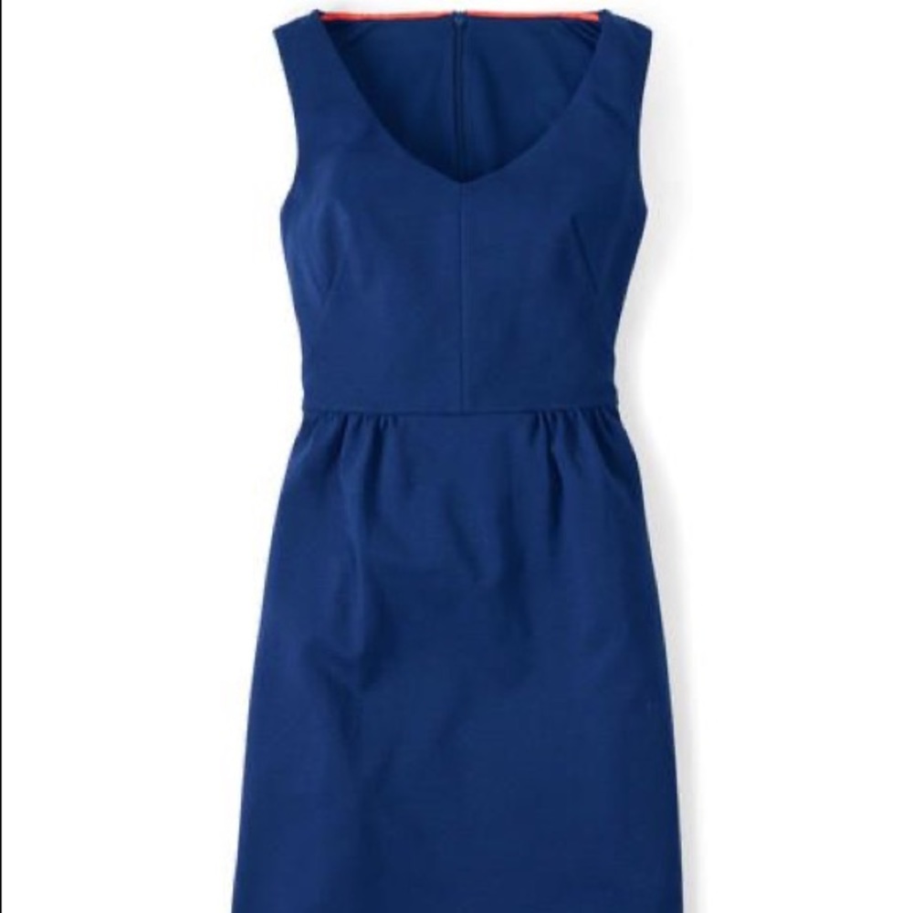 Royal Blue Boden Sarah Ponte Dress - GUC